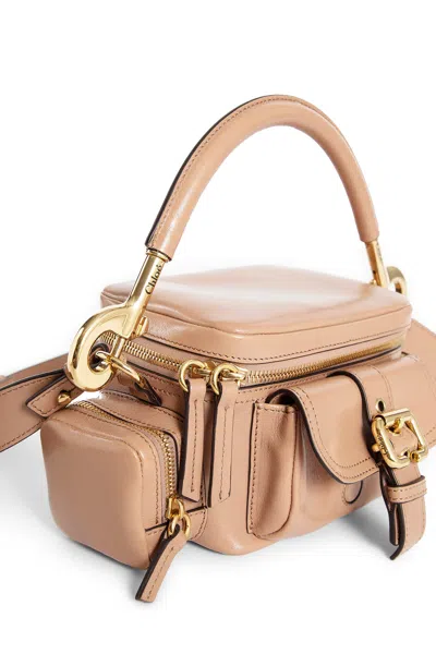 Shop Chloé Woman Pink Shoulder Bags