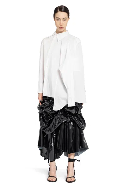 Shop Comme Des Garçons Woman Black Skirts