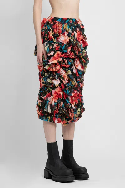 Shop Comme Des Garçons Woman Multicolor Skirts