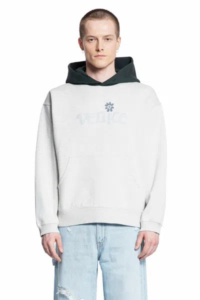 Shop Erl Man Grey Sweatshirts