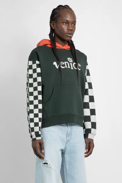 Erl Man Multicolor Sweatshirts In Multicolor