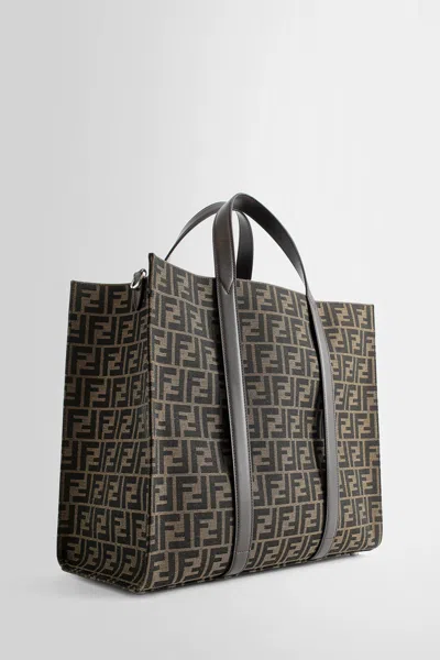 Shop Fendi Man Multicolor Tote Bags