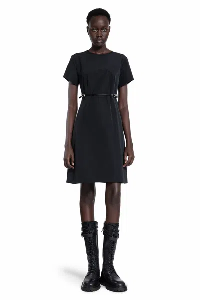 Givenchy Voyou Dress In Cotton Taffetas In Black