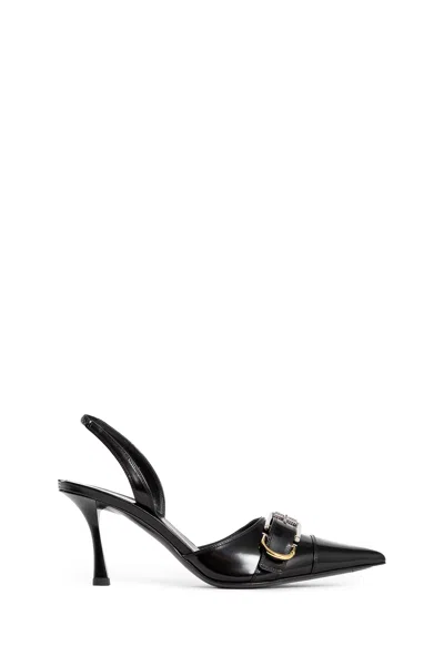 Givenchy Voyou 45 Leather Slingback Pumps In Black