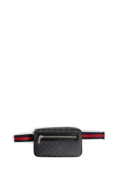 Gucci Man Black Fanny Packs In Black