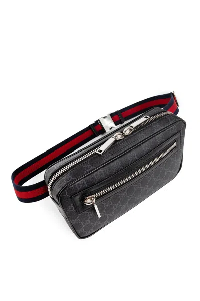 Gucci Man Black Fanny Packs In Black
