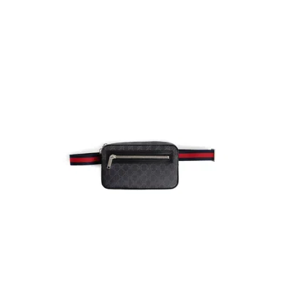Gucci Man Black Fanny Packs In Black