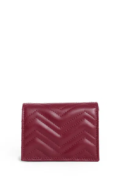 Shop Gucci Woman Red Wallets & Cardholders