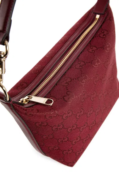 Shop Gucci Woman Red Shoulder Bags