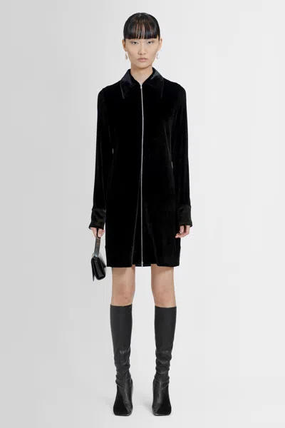 JIL SANDER WOMAN BLACK DRESSES 