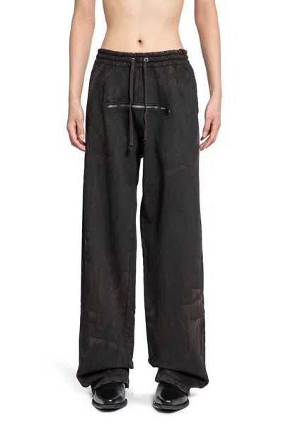 Shop Jordanluca Man Black Trousers