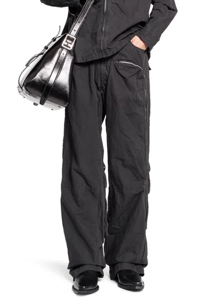 Jordanluca Man Black Trousers In Black