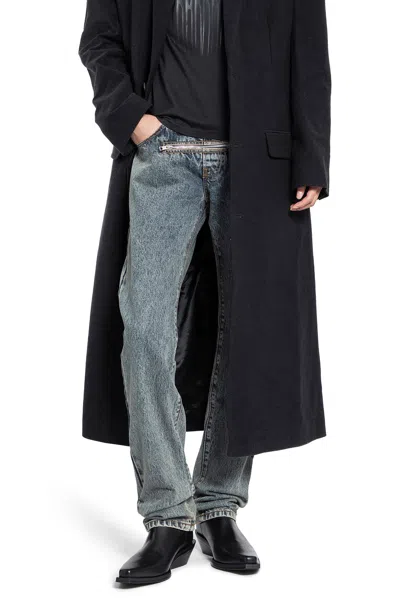 Jordanluca Man Grey Jeans In Grey