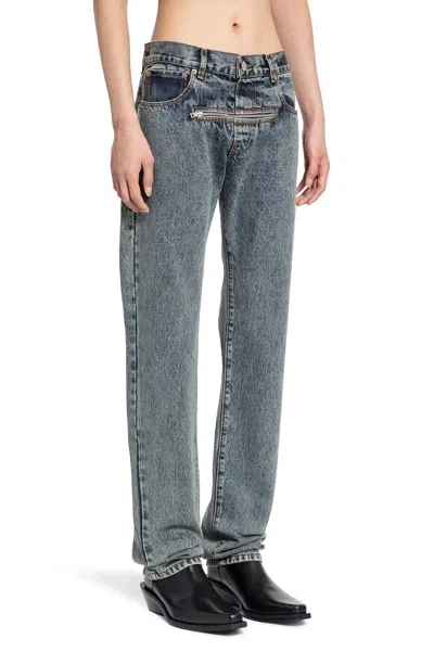 Jordanluca Man Grey Jeans In Grey