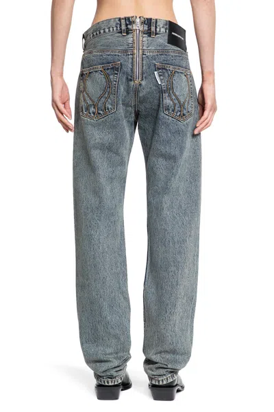 Jordanluca Man Grey Jeans In Grey