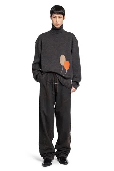 Jordanluca Man Brown Knitwear In Brown