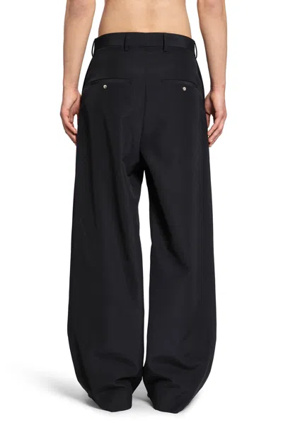 Karmuel Young Man Black Trousers In Black