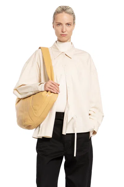 Shop Lemaire Woman Beige Shirts