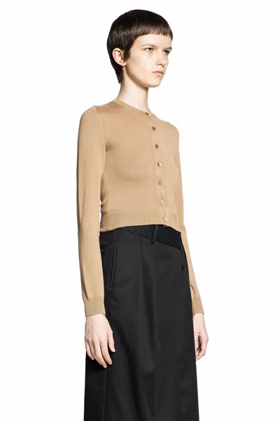 Shop Loewe Woman Brown Knitwear