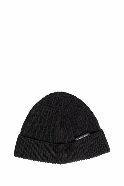 Shop 44 Label Group Logo Beanie In Black