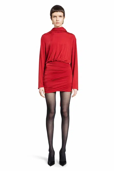 Shop Magda Butrym Woman Red Dresses