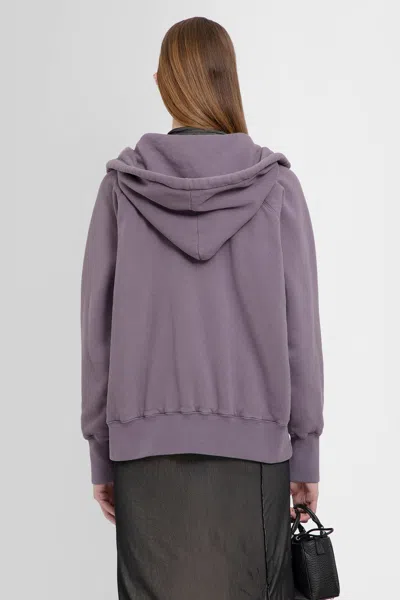 Shop Maison Margiela Woman Purple Sweatshirts