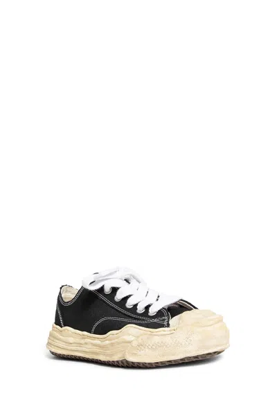 Shop Miharayasuhiro Unisex Black Sneakers