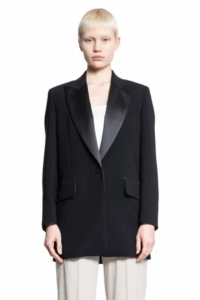 Shop Max Mara Woman Black Blazers