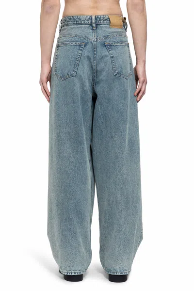 Shop Mm6 Maison Margiela Man Blue Jeans