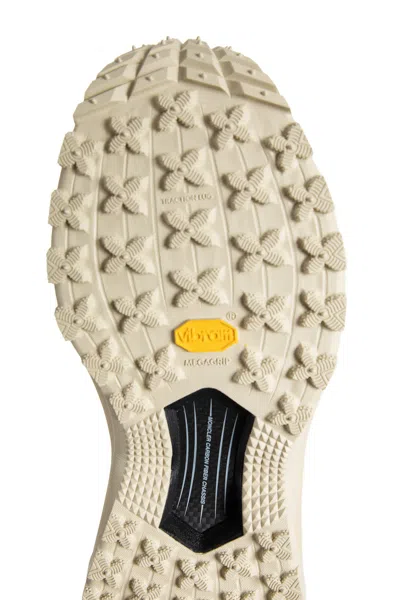 Shop Moncler Man Beige Sneakers