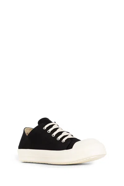 Shop Rick Owens Drkshdw Man Black Sneakers