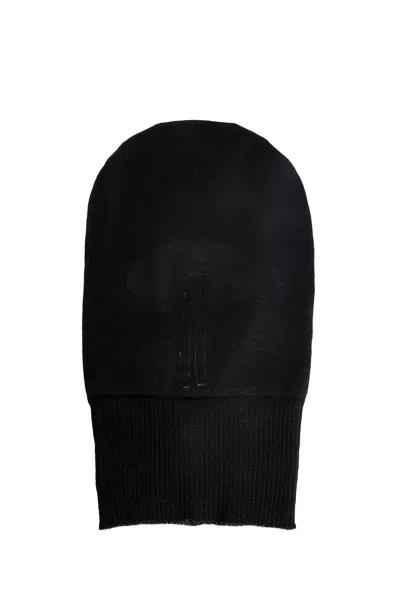 Rick Owens Man Black Hats In Black
