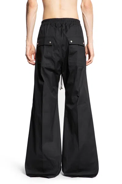 Shop Rick Owens Man Black Trousers