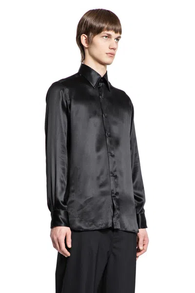 Shop Tom Ford Man Black Shirts