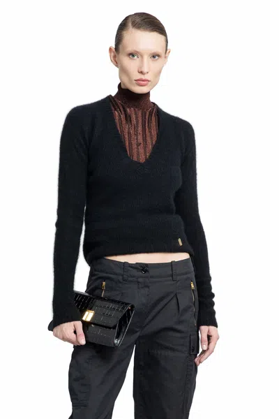 Shop Tom Ford Woman Black Knitwear