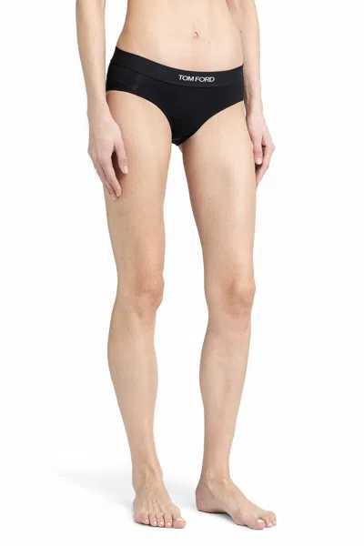Tom Ford Black Modal Signature Boy Shorts In Black