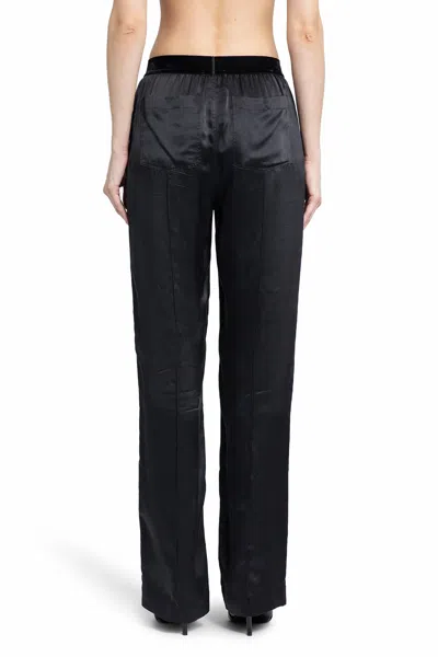 Tom Ford Trousers In Black