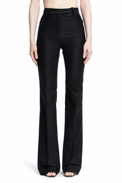 Shop Tom Ford Woman Black Trousers