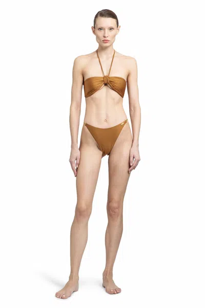 Shop Tom Ford Woman Brown Swimwear