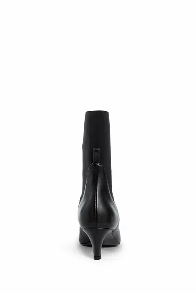 Totême Toteme Women The Mid Heel Boot Leather Boots In Black