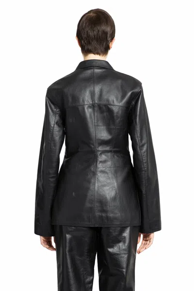 Shop Totême Woman Black Jackets