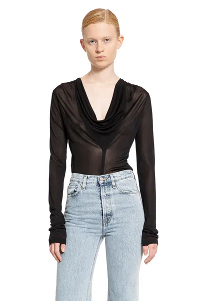 Shop Totême Woman Black Tops