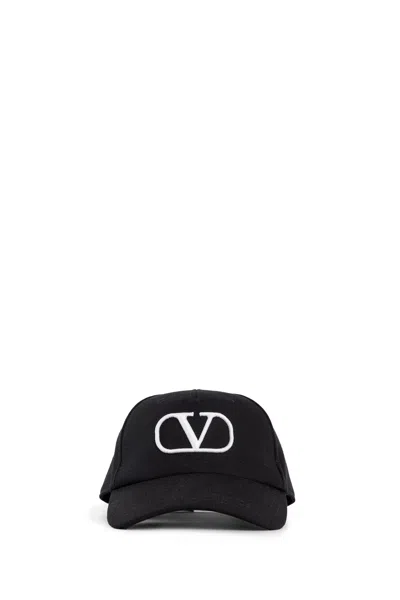 Shop Valentino Man Black Hats