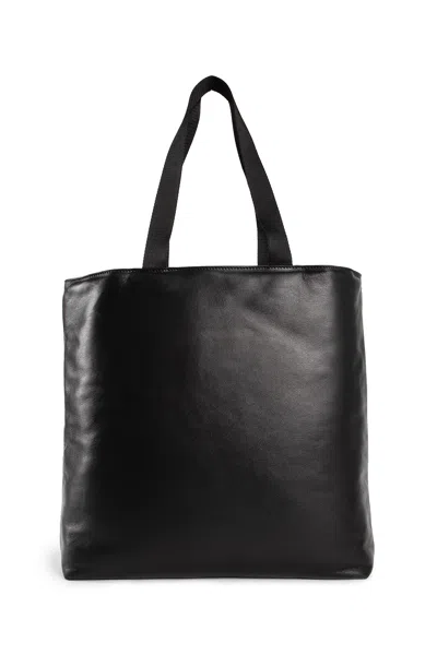 Shop Valentino Man Black Tote Bags