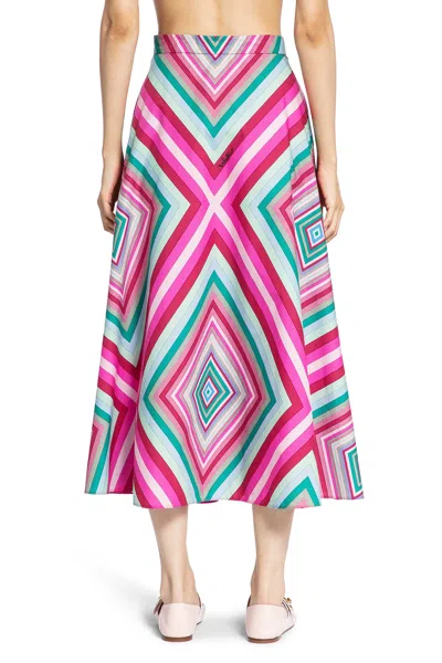 Shop Valentino Woman Multicolor Skirts