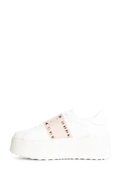 VALENTINO GARAVANI WOMAN WHITE SNEAKERS 