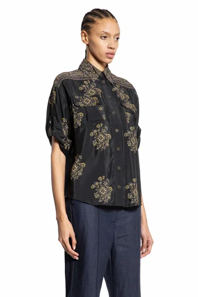 Shop Zimmermann Woman Black Shirts