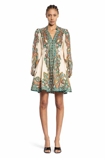 Shop Zimmermann Woman Multicolor Dresses