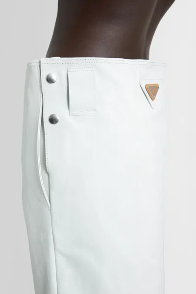 Shop Prada Woman Off-white Skirts