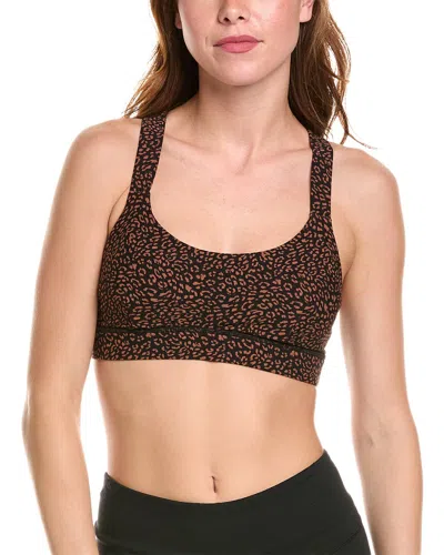 The Upside Leo Dance Bra In Brown